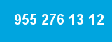 955 276 13 12 955 276 13 12